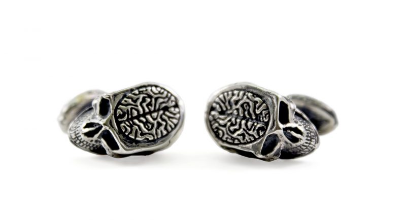 Half Skulls Cufflinks