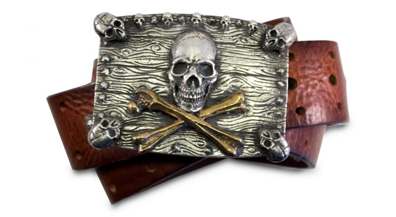 Crossed Bones Buckle